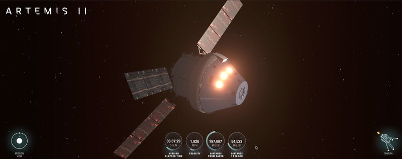 技术宅视角：我是如何用NASA官方工具实时追踪阿尔忒弥斯2号飞船轨迹的